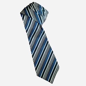 Joseph Addo striped silk tie